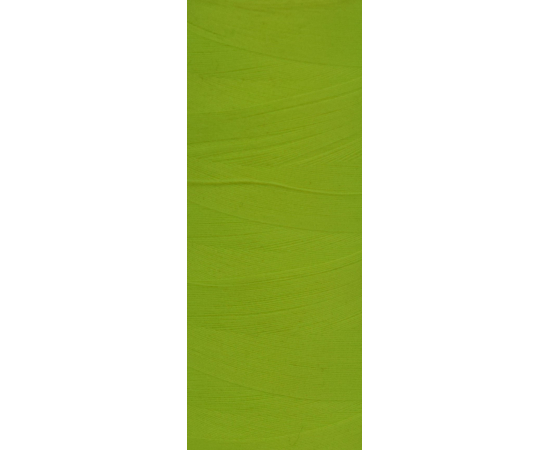 Армированная нитка 28/2 2500м №201. салатовый неон, изображение 2 в Кагарлыку